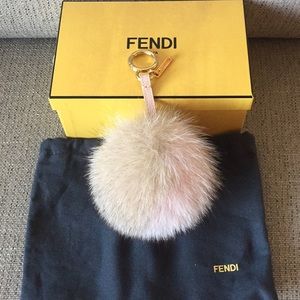 Fendi Fur Pompom Bag Charm